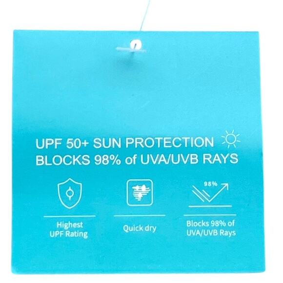 NWT ~ WILLIT Blue Quick Dry UPF 50 Sun Protection Activewear Top ~ Women's SMALL - Picture 11 of 11